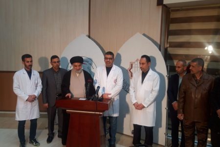 السيد أحمد الصافي يُعلن عن نجاح عمليّة المرجع الأعلى