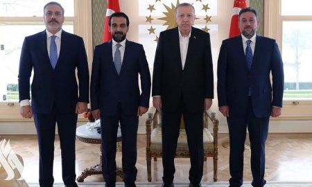 الحلبوسي وأردوغان يناقشان التعاون الأمني